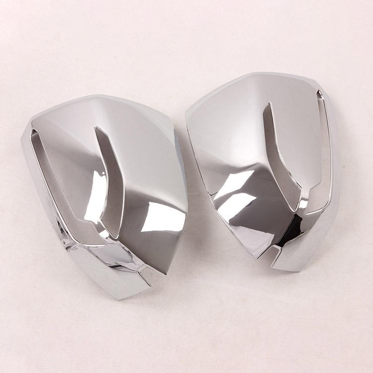 

Для Hyundai Palisade 2019-2025 Накладка на боковое зеркало заднего вида Крышка крыла Внешняя накладка на дверь Заднего вида Корпус Отделка Вид карбона Серебристый серебряный