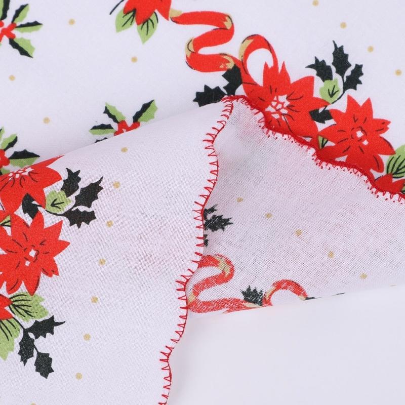 Soft Printed Cotton Handkerchief For Women and Girls Quick Drying Multipurpose Accessory Floral Handkerchiefs