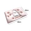 Floor Mat, Super Absorbent Bath Quick Cute Blossom Resistant 3D Floral Bathroom Carpet, for