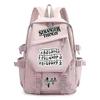 25-26 Stranger Things Print Backpack Teens School Bag Multi-functional Large Capacity Durable Material Multiple Colors