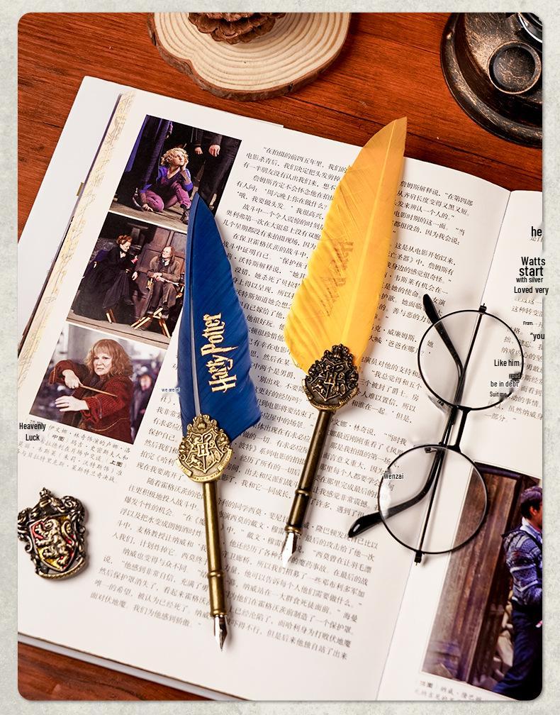 Harry Potter Quill & Sealing Wax Set - Creative Gift for Birthdays, Holidays, or Graduations.
