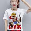 Summer 2026 One Piece Munch D Luffy Gear 5 5 Nika Shape Theme 100 Cotton Printed Loose Tshirt for Unisex and Women Y2k