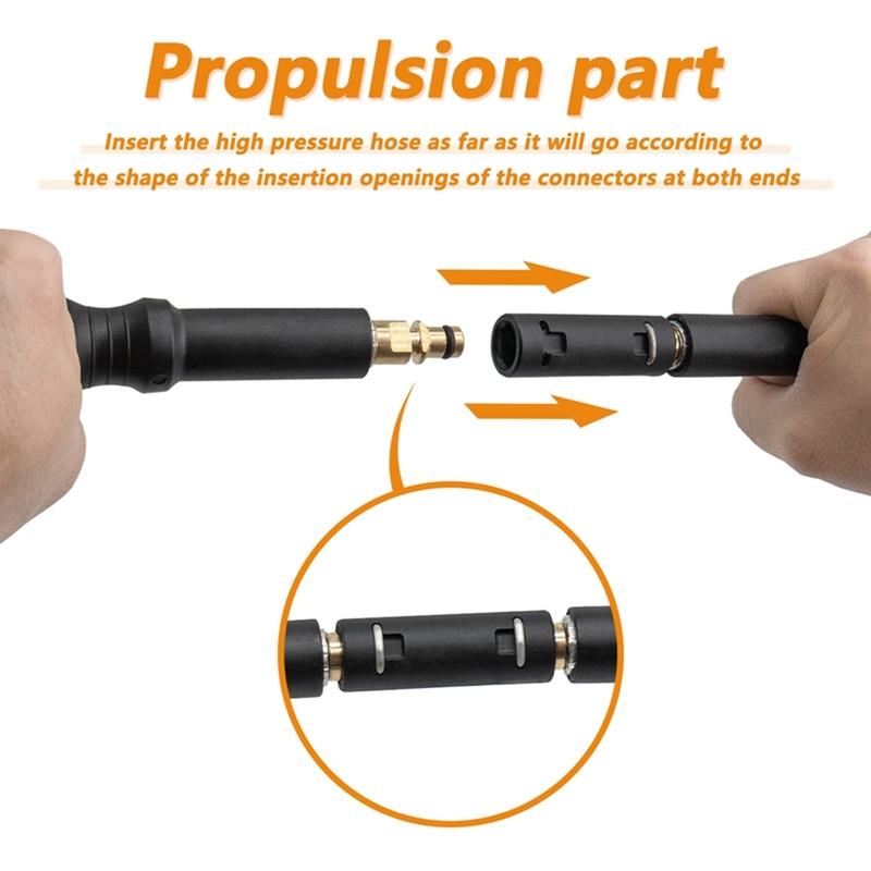 Connection Adapter for Karcher Parkside Bosch Pressure Washer with Quick Connect Pressure Washer Extension Hose