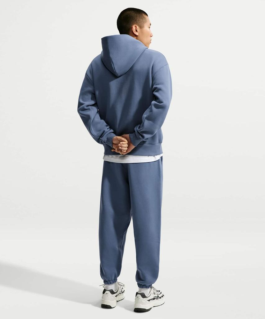 NIKE Solo Fleece Pullover Hoodie M - Diffused Blue:Sail / Ix1927-491