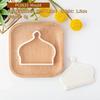 3D Eid Mubarak Embossing Cookie Cutter Islamic Ramadan Dessert Decorative Biscuit Stamp Mold DIY Islamic Muslim Baking Tools