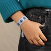 Embroidered Evil Eyes Bracelets Pearl Blue Eyes Bracelet Retro Woven Charm Bracelets  Women Girls