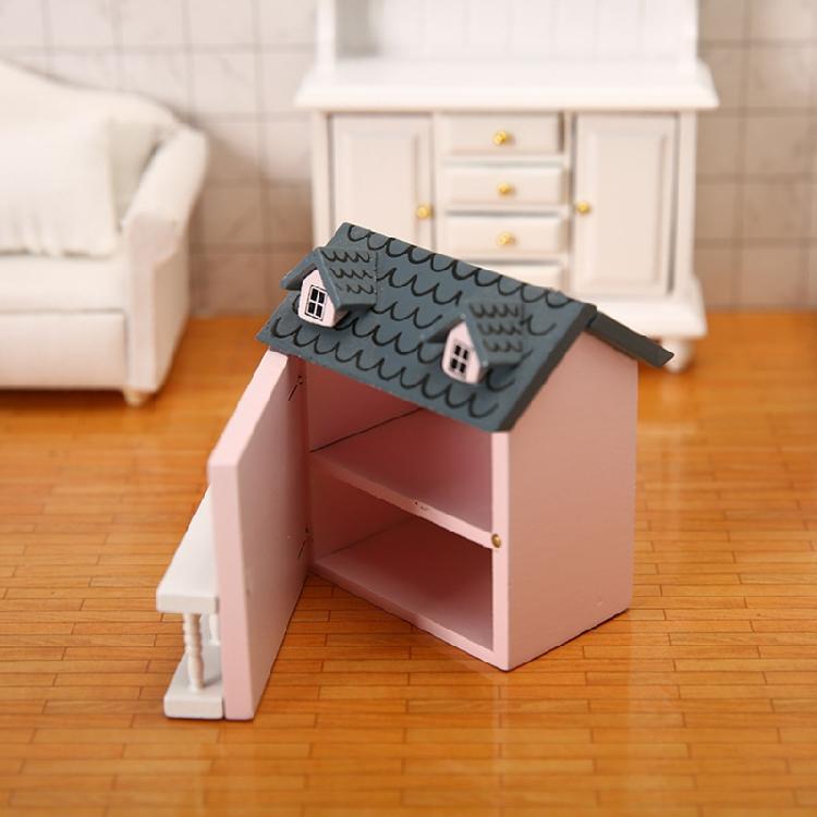 Mini Furniture Realistic Villa House Girls 1/12 for Doll Accs Adult Hobby Collec