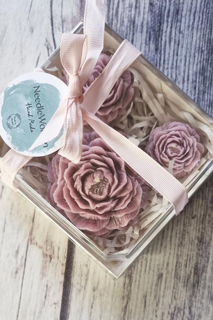Aroma Candles, Set of Handmade Candles NWN-117 NeedleWoman   Caramel (76681009)