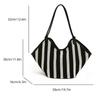 Oversize Straw Beach Bag Large Capacity Basket Shopper Bag Storage Shopping Bag  Women