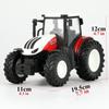 RC Farm Tractors Car 1/24 Radio Controlled Cars and Trucks 2.4G with Light Simulated Engineering Truck Model Toys for Kids Xmas