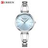 CURREN 9092 Women's Waterproof Quartz Watch with Steel Band and Simple Small Dial