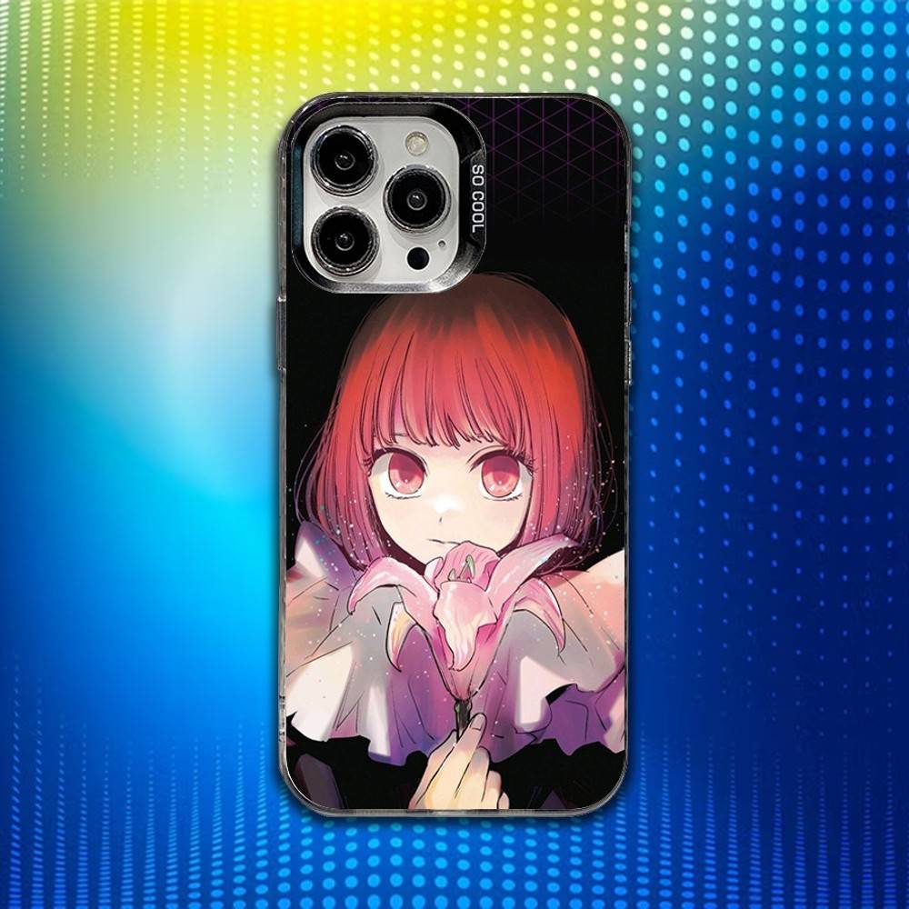 Oshi No Ko Kana Arima Phone Case For iPhone 16,15,14,13,12,11,Mini,Pro,SE,MAX White Matte Shockproof Cover