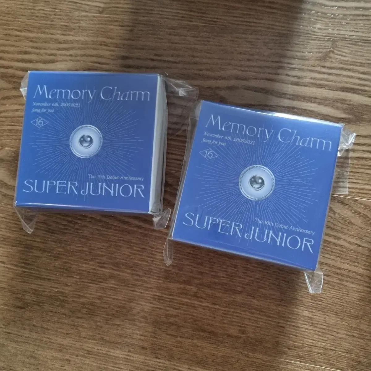 

SUPER JUNIOR 16th Anniversary Memory Charm - Heechul, Leeteuk Version Used