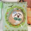 Anime Owl Plush Keychain Cute Cartoon Bird Keyring Fan Collection Gift