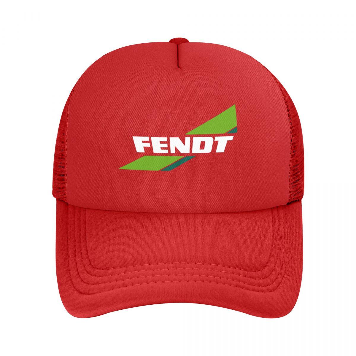 Бейсболки Немецкие Тракторы Fendt Сетчатые Кепки Спортивные Кепки от Солнца Унисекс Кепки One Size