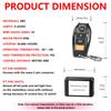 Firedrake LED Car Headlight Harness Switch Kit Off-road Vehicle Work Light Relay Cable Wire For Truck Boat 480W 16V 3m Wire Kit