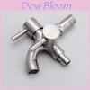 Stainless Steel Washing Machine Faucet With Dual Control For Laundry Room Use