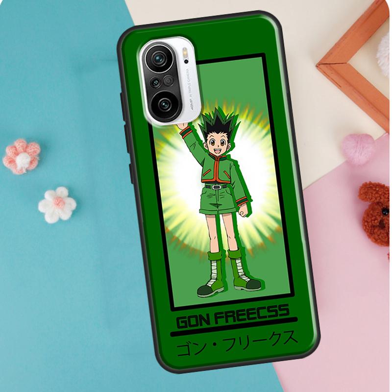 Custodia Gon Hunter x Hunter per Xiaomi Mi 11T Pro 12 X 10T Mi 11 Lite Cover per telefono per POCO X3 Pro GT X4 F3 M3 M4