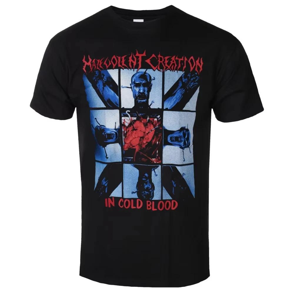 2025 Malevolent Creation Band Cotton T-shirt Unisex Men Women's Summer Short Sleeve Fashion Brand Tee Luxury Casual Vintage Top