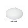 2Pcs Floating Candle for Centerpieces White Unscented Wax Discs Tealights Decor