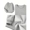 Girls' Stylish Round-Neck Sweatshirt, Casual Print Top