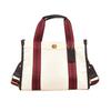 Large-capacity simple tote bag spring and summer new high-end texture contrasting color portable shoulder bag