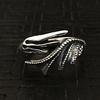 Retro Demon Dragon Wings Ring For Men Women Punk Gothic Open Ring Handmade Designer  Unisex Accessories Gift For Lovers