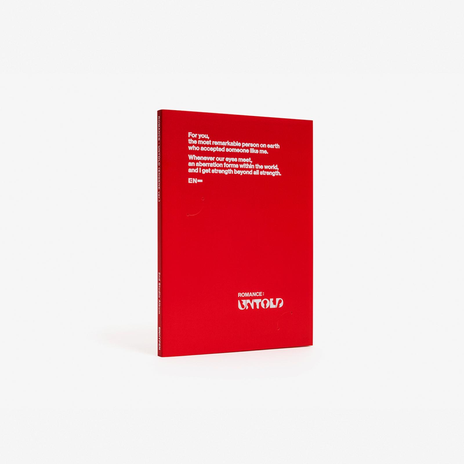 ENHYPEN - ROMANCE : UNTOLD / 2nd Full Album (ENGENE ver.) RANDOM