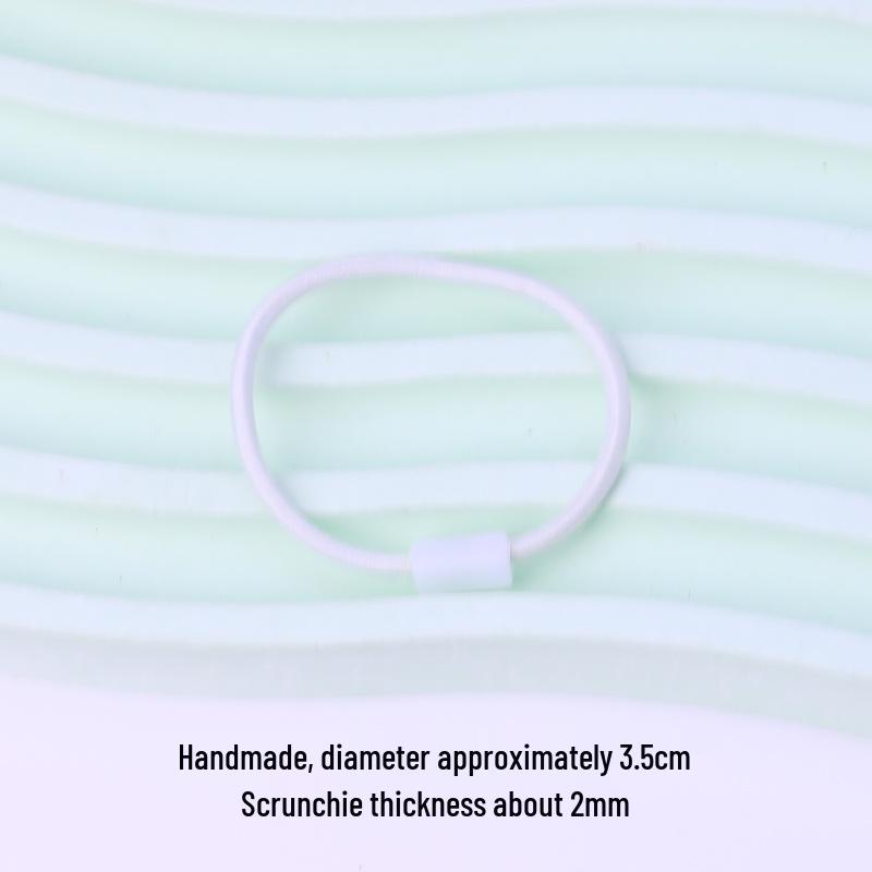 Kolorowy Zestaw Gumek do Włosów z Klamrami DIY dla Dzieci - Gumki o Wysokiej Elastyczności i Akcesoria