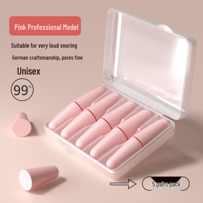 Soundproof Sleep Earplugs - 10-Piece Noise Reduction Set
