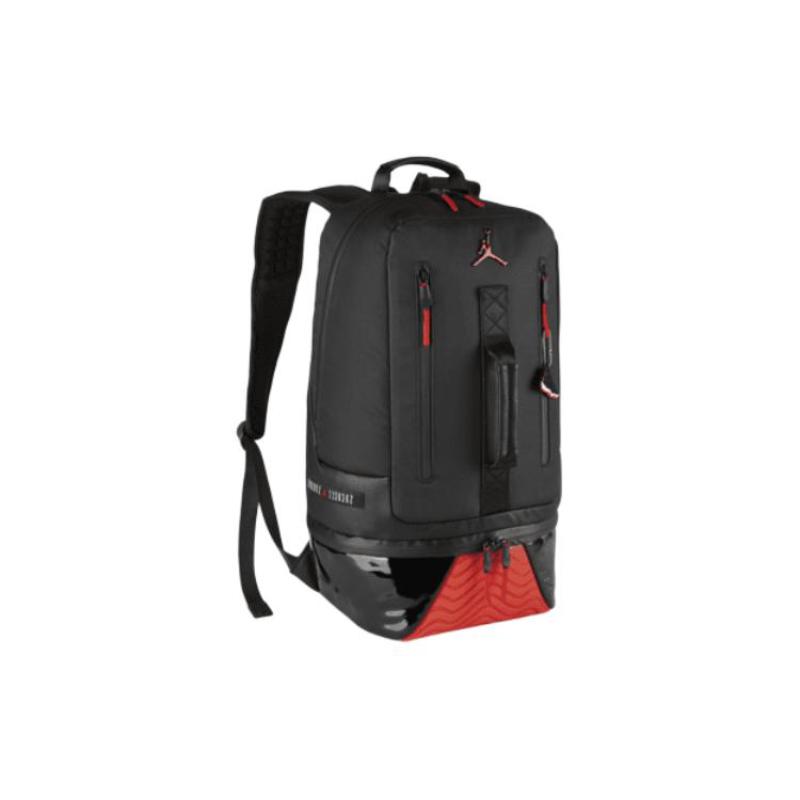 Jordan Rucsac Geantă Baschet Amestec Poliuretan și Poliester Mărime Mare Unisex Negru Roșu Jordan HA4470-005