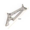 Titanium Alloy Crowbar Shark Shape EDC Multifunctional Hexagon Wrench Bottle Opener Phillips Straight Screwdriver Ruler Keychain