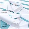 Langdeng Men's Long-Staple Cotton Polo Shirt