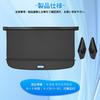 CARVANTA Toyota Yaris Cross Tonneau Shade for Yaris Cross August 2020 Privacy Luggage High Temperature Cargo Light Water Easy Interior Black 1 Piece