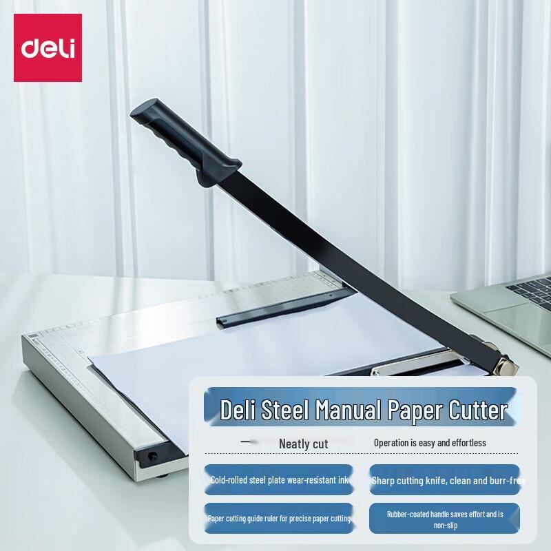 Deli Manual Paper Cutter CN Plug (adapter Included)