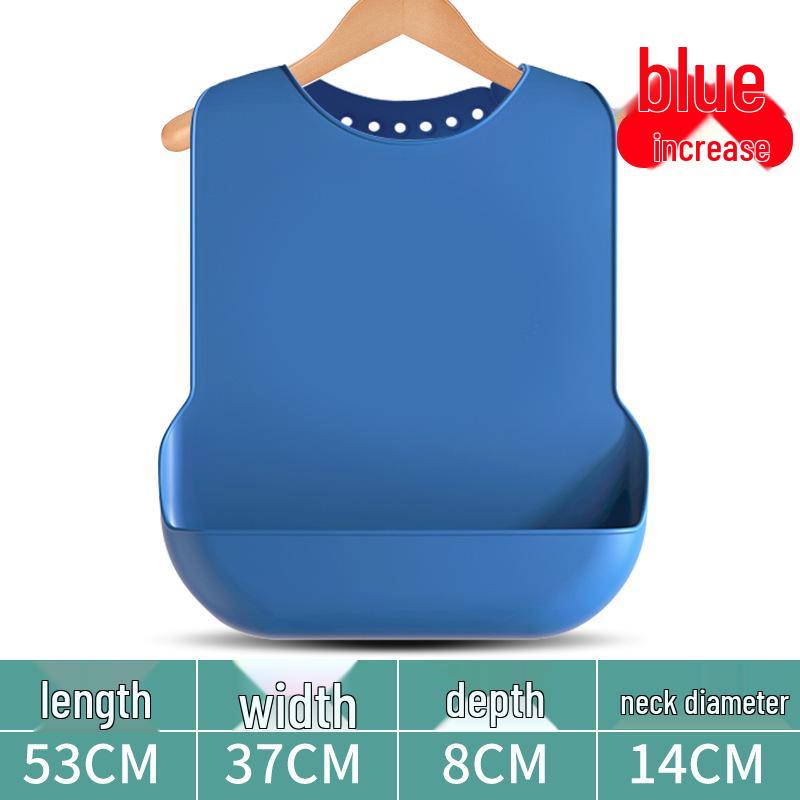 Waterproof Adult Feeding Bib for Elderly - Large Size Saliva Apron