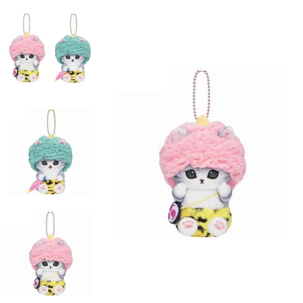 Sweet Japanese Plush Shark Cat Keychain With Extra Soft Filling And Design Unique