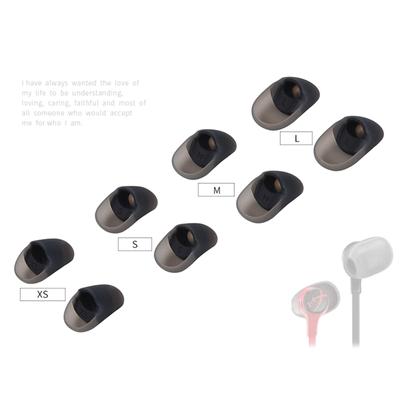 1 para silikonowych końcówek do słuchawek dousznych redukujących szumy, końcówki do słuchawek HyperX Cloud Earbuds 2, przewodowe słuchawki, wkładki douszne, nakładki na uszy