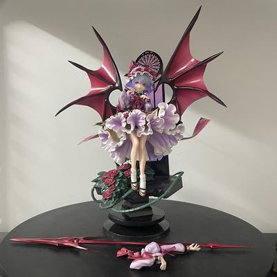 31cm Proiectul Touhou Remilia Scarlet GK PVC Acțiune Figurină Anime Modele Jucării Colecție Decorațiune Birou Păpușă Cadou