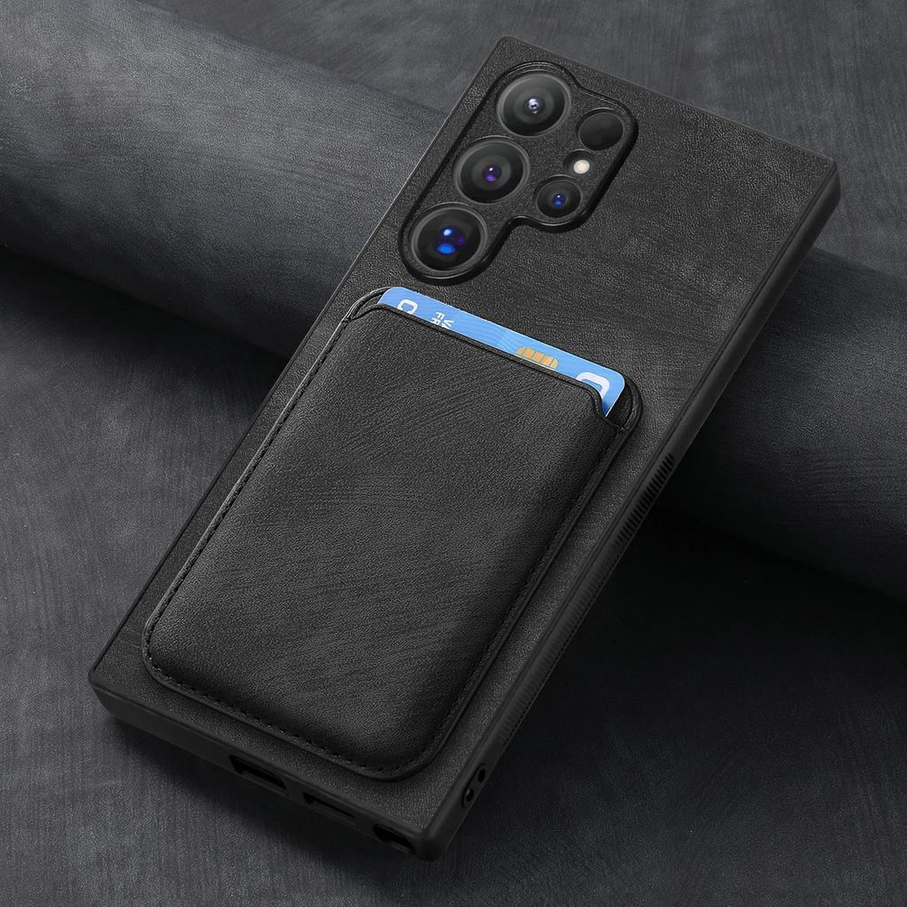 2 v 1 Odnímatelné Magnetické s Držákem na Karty Pouzdro na Telefon pro Samsung Galaxy S23 FE S24 S22 Ultra Plus A25 A35 A15 A05 A05S Kryt