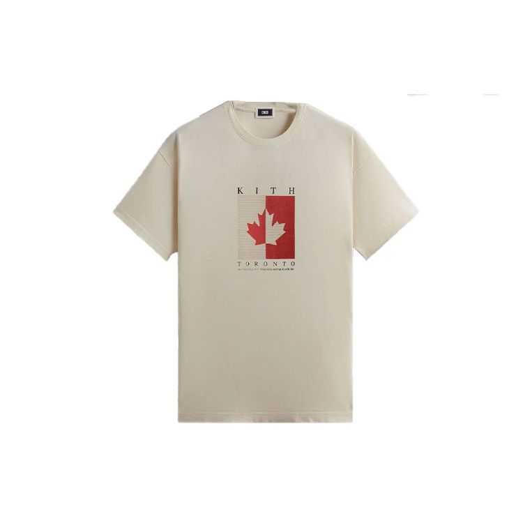 

Kith Винтажная футболка Toronto Symmetry Sandrift унисекс, кремовая KHM031389-104 XL