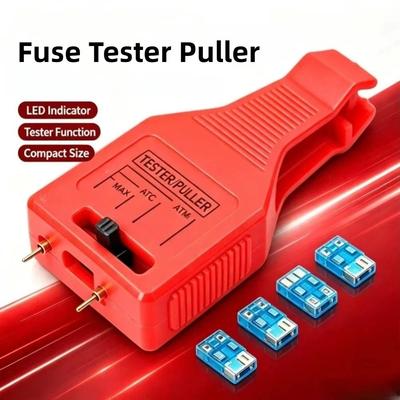 Tire-fusible Rouge Bleu Détecteur de fusible de Diagnostic Outil de Test de Circuit Robuste Universel