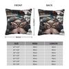Gachiakuta Pillowcase Merch Printed Cushion Cover Zanka Riyo Enjin Pillow Covers Living Room Decor Zippered Multi-Size