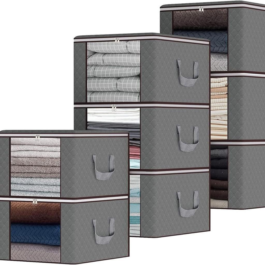 Non-woven Under-bed Quilt & Clothes Storage Box - Dustproof, Moisture-proof, Foldable Organizer