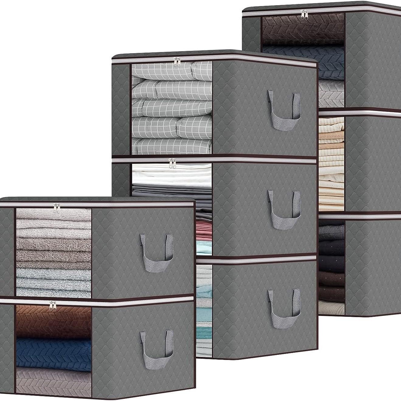 

Non-woven Under-bed Quilt & Clothes Storage Box - Dustproof, Moisture-proof, Foldable Organizer