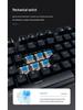 In-Stock RGB 87-Key True Mechanical Wired Keyboard, Blue Switch, for PC, Laptop, Office, and E-sports.