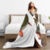 Northern Pike Fish Blanket Soft Warm Flannel Throw Blanket Plush for Bed Living room Picnic Travel Home Sofa