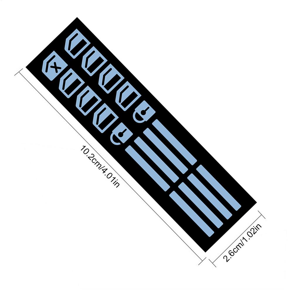 Car Luminous Night Light Switchs Stickers Door Window Lift Button Stickers Car Styling Auto Interior Decoration Button Stickers