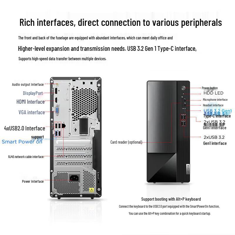 Lenovo Yangtian M460 Business Desktop PC (CN version)
