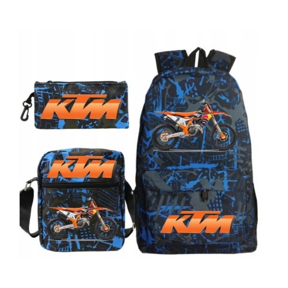 ONE PIECE heat transfer schoolbag primary school student printed backpack large capacity backpack backpack pencil case